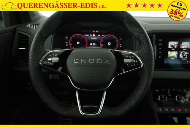 Skoda Karoq Sportline 4x4 2.0 TDI DSG Sportline, Pano, AHK, Navi, Matrix, AreaView, Side, Kamera, el. Klappe, FS-beheizbar, Winter 