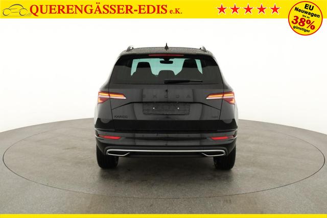 Skoda Karoq Sportline 4x4 2.0 TDI DSG Sportline, Pano, AHK, Navi, Matrix, AreaView, Side, Kamera, el. Klappe, FS-beheizbar, Winter 