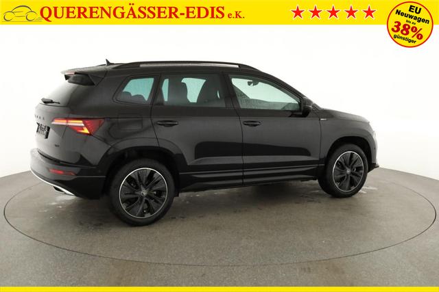 Skoda Karoq Sportline 4x4 2.0 TDI DSG Sportline, Pano, AHK, Navi, Matrix, AreaView, Side, Kamera, el. Klappe, FS-beheizbar, Winter 