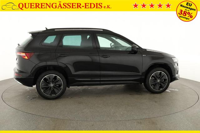 Skoda Karoq Sportline 4x4 2.0 TDI DSG Sportline, Pano, AHK, Navi, Matrix, AreaView, Side, Kamera, el. Klappe, FS-beheizbar, Winter 