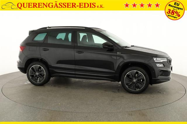 Skoda Karoq Sportline 4x4 2.0 TDI DSG Sportline, Pano, AHK, Navi, Matrix, AreaView, Side, Kamera, el. Klappe, FS-beheizbar, Winter 