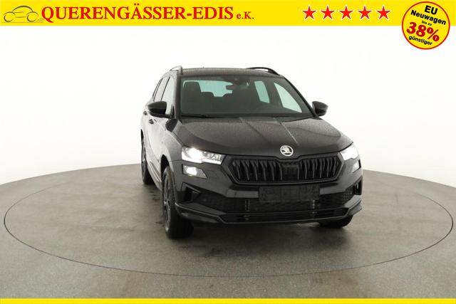 Skoda Karoq Sportline 4x4 2.0 TDI DSG Sportline, Pano, AHK, Navi, Matrix, AreaView, Side, Kamera, el. Klappe, FS-beheizbar, Winter 