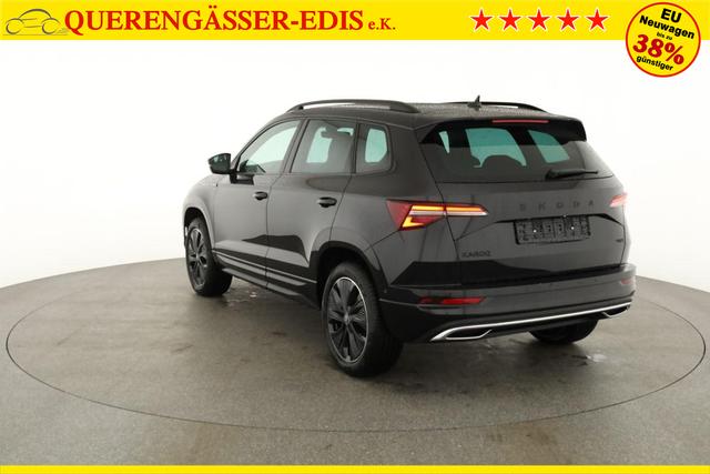 Skoda Karoq Sportline 4x4 2.0 TDI DSG Sportline, Pano, AHK, Navi, Matrix, AreaView, Side, Kamera, el. Klappe, FS-beheizbar, Winter 