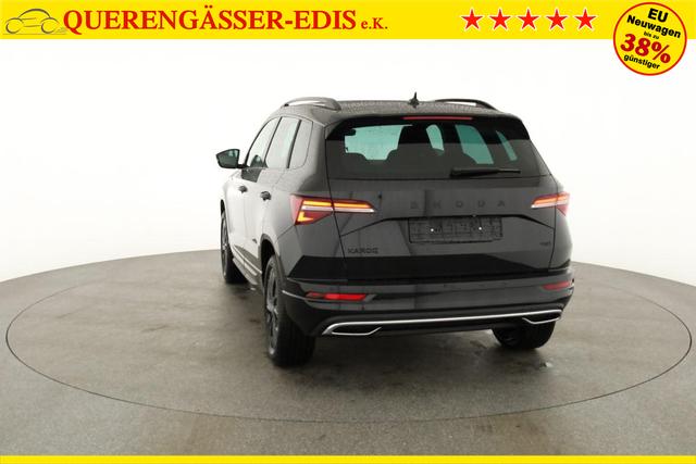 Skoda Karoq Sportline 4x4 2.0 TDI DSG Sportline, Pano, AHK, Navi, Matrix, AreaView, Side, Kamera, el. Klappe, FS-beheizbar, Winter 