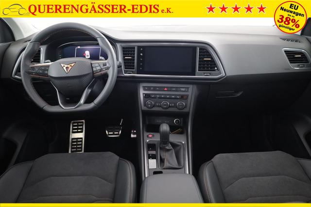 Cupra Ateca Basis 4Drive 2.0 TSI DSG 4Drive, AHK, Navi, Kamera, Side, Winter, el. Klappe, 19-Zoll, 5 J.-Garantie 