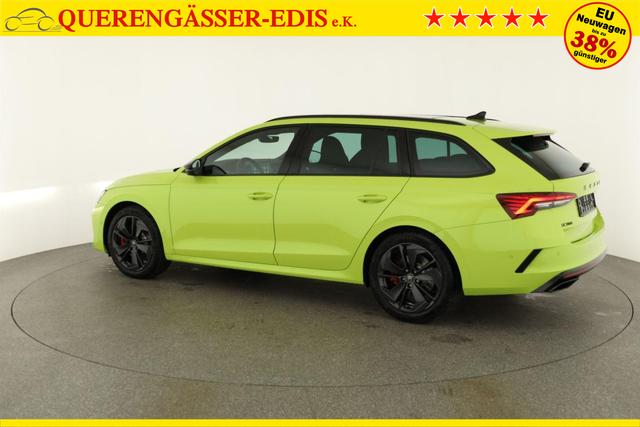 Skoda Octavia Combi 2.0 TSI 195 kW RS DSG, Pano, AHK, Navi, Matrix, Side, Winter, 5 J.-Garantie 