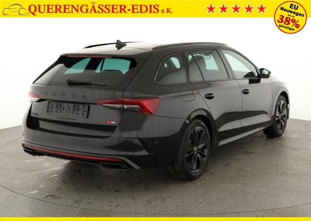 Skoda Octavia Combi 2.0 TSI 195 kW RS DSG, Pano, Standheizung, AHK, Navi, Matrix, Canton, Side, Winter, 5 J.-Garantie 