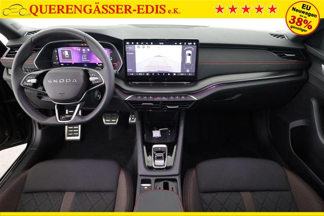 Skoda Octavia Combi 2.0 TSI 195 kW RS DSG, Pano, Standheizung, AHK, Navi, Matrix, Canton, Side, Winter, 5 J.-Garantie 