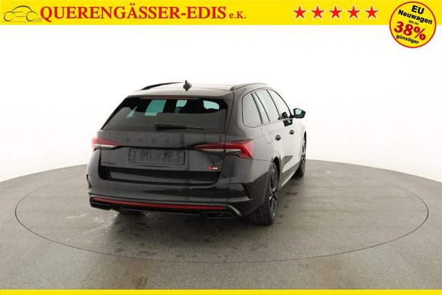 Skoda Octavia Combi 2.0 TSI 195 kW RS DSG, Pano, Standheizung, AHK, Navi, Matrix, Canton, Side, Winter, 5 J.-Garantie 
