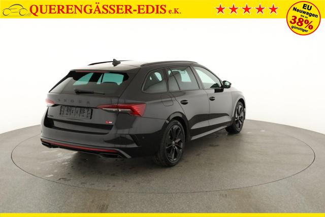 Skoda Octavia Combi 2.0 TSI 195 kW RS DSG, Pano, Standheizung, AHK, Navi, Matrix, Canton, Side, Winter, 5 J.-Garantie 