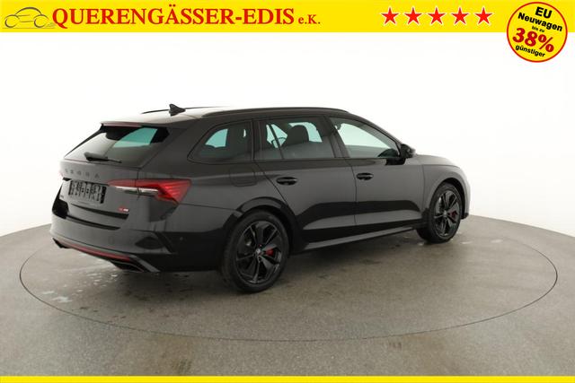 Skoda Octavia Combi 2.0 TSI 195 kW RS DSG, Pano, Standheizung, AHK, Navi, Matrix, Canton, Side, Winter, 5 J.-Garantie 