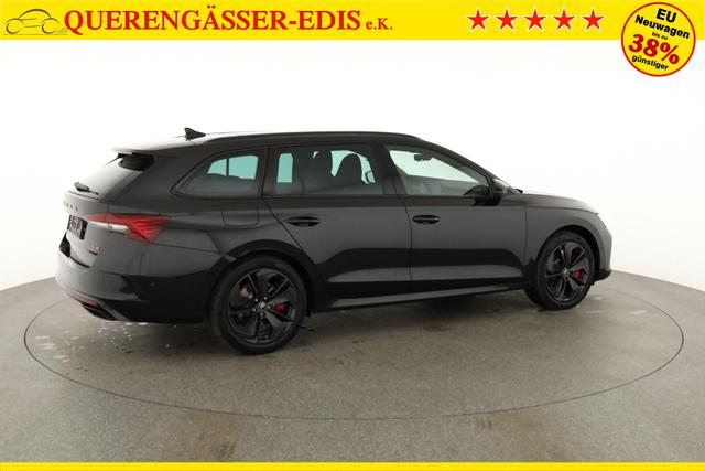 Skoda Octavia Combi 2.0 TSI 195 kW RS DSG, Pano, Standheizung, AHK, Navi, Matrix, Canton, Side, Winter, 5 J.-Garantie 