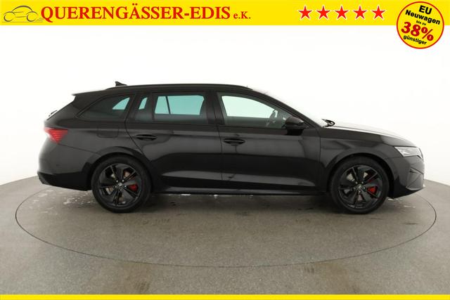 Skoda Octavia Combi 2.0 TSI 195 kW RS DSG, Pano, Standheizung, AHK, Navi, Matrix, Canton, Side, Winter, 5 J.-Garantie 
