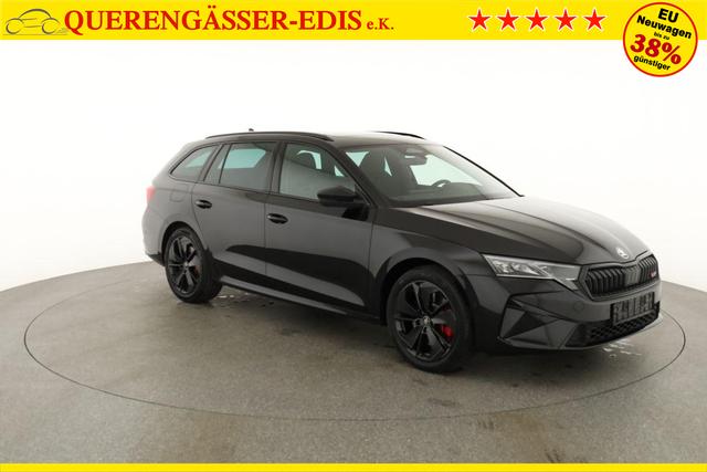 Skoda Octavia Combi 2.0 TSI 195 kW RS DSG, Pano, Standheizung, AHK, Navi, Matrix, Canton, Side, Winter, 5 J.-Garantie 