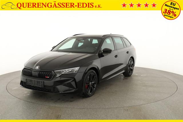 Skoda Octavia Combi 2.0 TSI 195 kW RS DSG, Pano, Standheizung, AHK, Navi, Matrix, Canton, Side, Winter, 5 J.-Garantie 