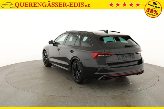 Skoda Octavia Combi 2.0 TSI 195 kW RS DSG, Pano, Standheizung, AHK, Navi, Matrix, Canton, Side, Winter, 5 J.-Garantie 
