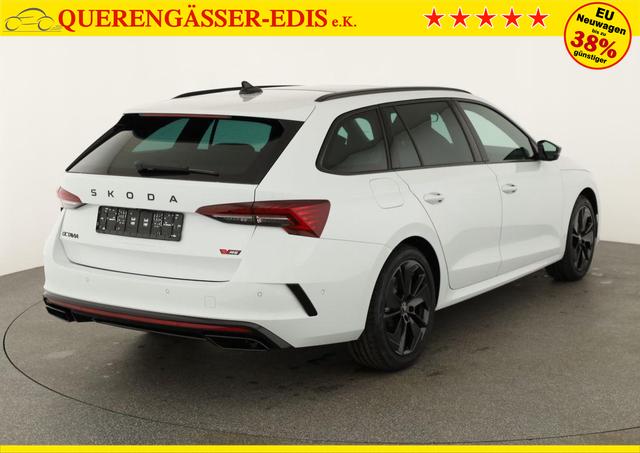 Skoda Octavia Combi 2.0 TSI 195 kW RS DSG, Pano, Standheizung, AHK, Navi, Matrix, Canton, Side, Winter, 5 J.-Garantie 