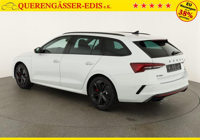 Skoda Octavia Combi 2.0 TSI 195 kW RS DSG, Pano, Standheizung, AHK, Navi, Matrix, Canton, Side, Winter, 5 J.-Garantie 