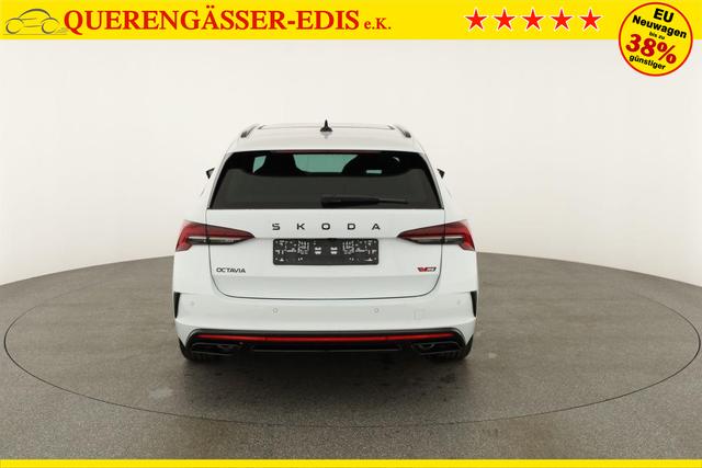 Skoda Octavia Combi 2.0 TSI 195 kW RS DSG, Pano, Standheizung, AHK, Navi, Matrix, Canton, Side, Winter, 5 J.-Garantie 