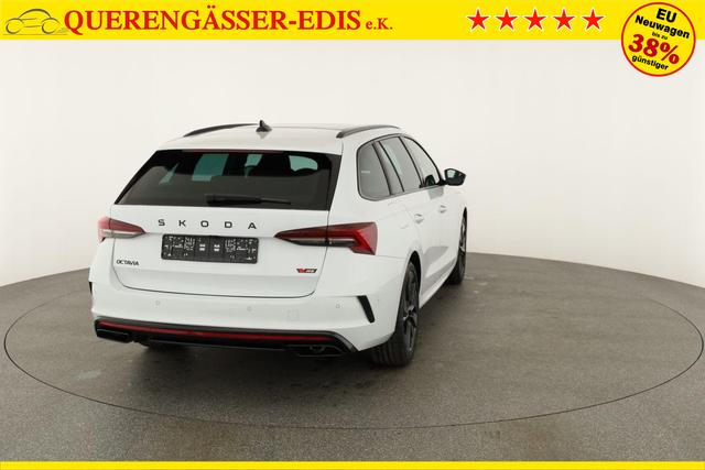 Skoda Octavia Combi 2.0 TSI 195 kW RS DSG, Pano, Standheizung, AHK, Navi, Matrix, Canton, Side, Winter, 5 J.-Garantie 