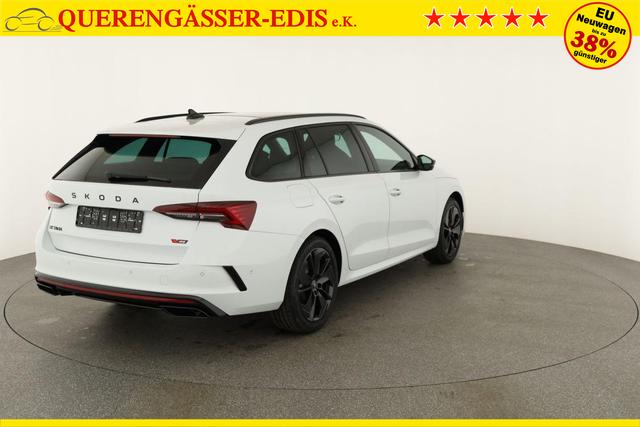 Skoda Octavia Combi 2.0 TSI 195 kW RS DSG, Pano, Standheizung, AHK, Navi, Matrix, Canton, Side, Winter, 5 J.-Garantie 