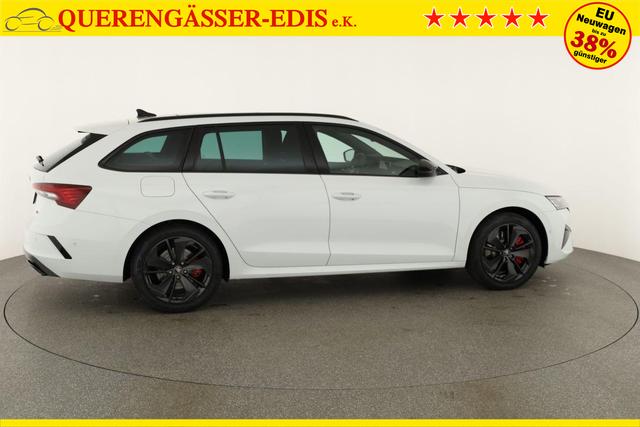 Skoda Octavia Combi 2.0 TSI 195 kW RS DSG, Pano, Standheizung, AHK, Navi, Matrix, Canton, Side, Winter, 5 J.-Garantie 