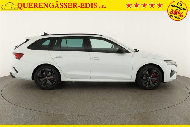 Skoda Octavia Combi 2.0 TSI 195 kW RS DSG, Pano, Standheizung, AHK, Navi, Matrix, Canton, Side, Winter, 5 J.-Garantie 