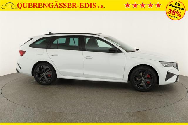 Skoda Octavia Combi 2.0 TSI 195 kW RS DSG, Pano, Standheizung, AHK, Navi, Matrix, Canton, Side, Winter, 5 J.-Garantie 