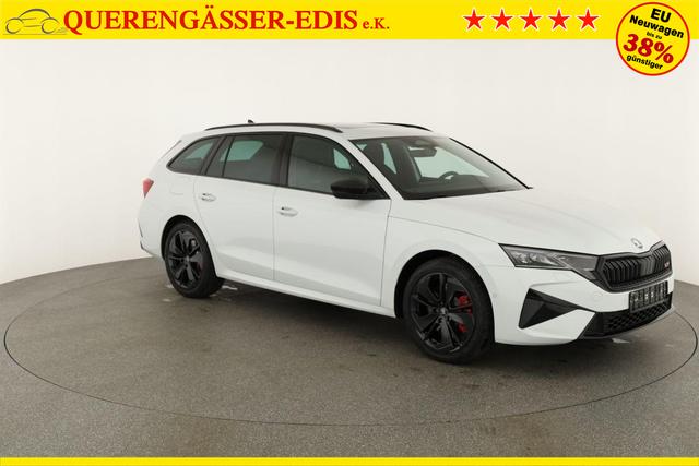 Skoda Octavia Combi 2.0 TSI 195 kW RS DSG, Pano, Standheizung, AHK, Navi, Matrix, Canton, Side, Winter, 5 J.-Garantie 