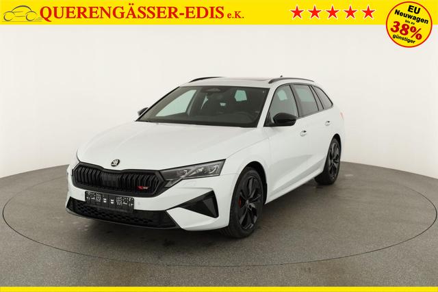 Skoda Octavia Combi 2.0 TSI 195 kW RS DSG, Pano, Standheizung, AHK, Navi, Matrix, Canton, Side, Winter, 5 J.-Garantie 