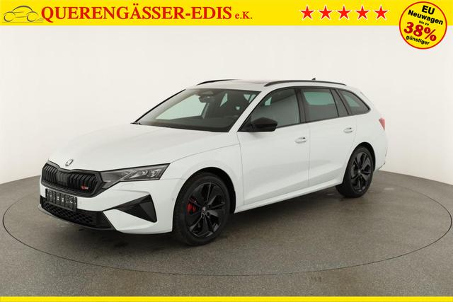 Skoda Octavia Combi 2.0 TSI 195 kW RS DSG, Pano, Standheizung, AHK, Navi, Matrix, Canton, Side, Winter, 5 J.-Garantie 