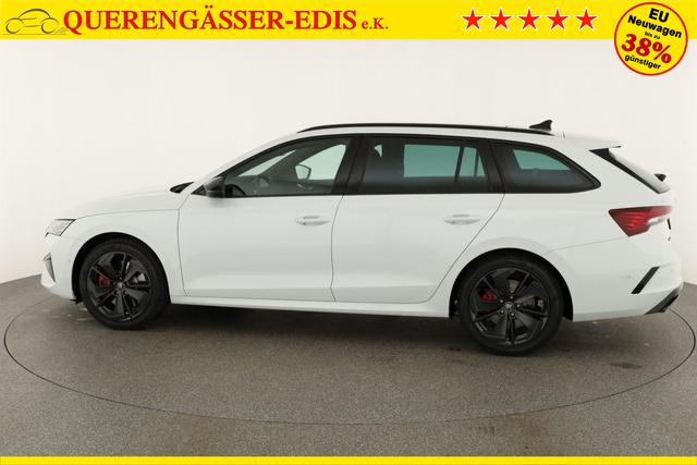 Skoda Octavia Combi 2.0 TSI 195 kW RS DSG, Pano, Standheizung, AHK, Navi, Matrix, Canton, Side, Winter, 5 J.-Garantie 