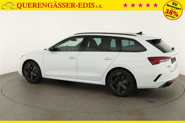 Skoda Octavia Combi 2.0 TSI 195 kW RS DSG, Pano, Standheizung, AHK, Navi, Matrix, Canton, Side, Winter, 5 J.-Garantie 