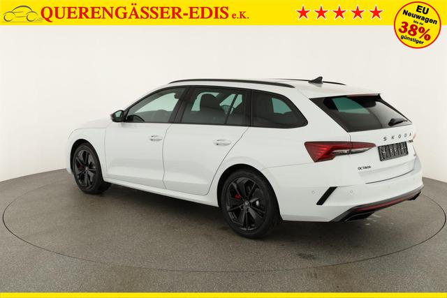 Skoda Octavia Combi 2.0 TSI 195 kW RS DSG, Pano, Standheizung, AHK, Navi, Matrix, Canton, Side, Winter, 5 J.-Garantie 