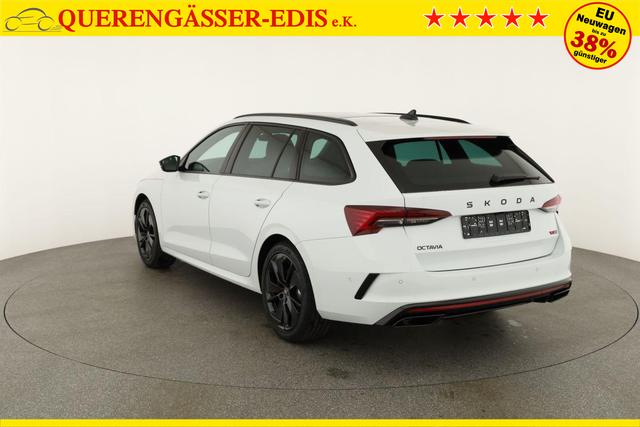 Skoda Octavia Combi 2.0 TSI 195 kW RS DSG, Pano, Standheizung, AHK, Navi, Matrix, Canton, Side, Winter, 5 J.-Garantie 