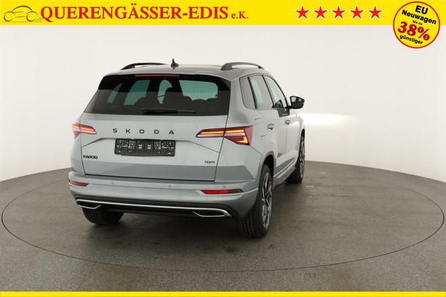 Skoda Karoq Sportline 4x4 2.0 TSI DSG Sportline, Pano, AHK, Navi, Matrix, Side, Winter, 5 J.-Garantie 