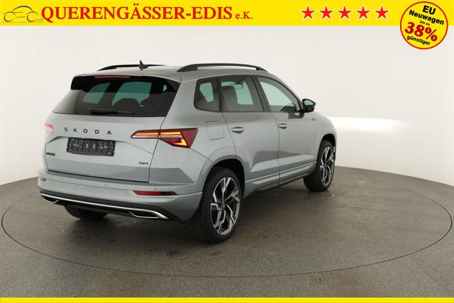 Skoda Karoq Sportline 4x4 2.0 TSI DSG Sportline, Pano, AHK, Navi, Matrix, Side, Winter, 5 J.-Garantie 