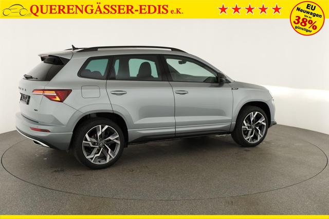 Skoda Karoq Sportline 4x4 2.0 TSI DSG Sportline, Pano, AHK, Navi, Matrix, Side, Winter, 5 J.-Garantie 