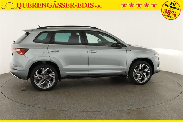 Skoda Karoq Sportline 4x4 2.0 TSI DSG Sportline, Pano, AHK, Navi, Matrix, Side, Winter, 5 J.-Garantie 