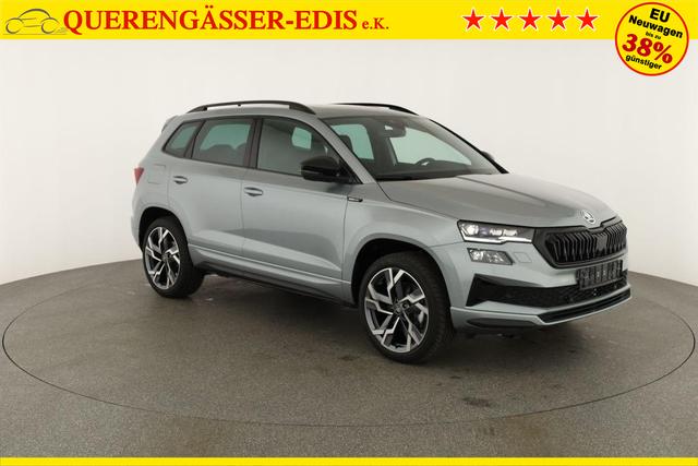 Skoda Karoq Sportline 4x4 2.0 TSI DSG Sportline, Pano, AHK, Navi, Matrix, Side, Winter, 5 J.-Garantie 