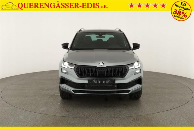 Skoda Karoq Sportline 4x4 2.0 TSI DSG Sportline, Pano, AHK, Navi, Matrix, Side, Winter, 5 J.-Garantie 