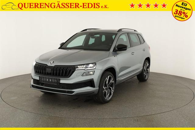 Skoda Karoq Sportline 4x4 2.0 TSI DSG Sportline, Pano, AHK, Navi, Matrix, Side, Winter, 5 J.-Garantie 