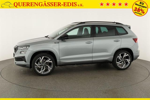Skoda Karoq Sportline 4x4 2.0 TSI DSG Sportline, Pano, AHK, Navi, Matrix, Side, Winter, 5 J.-Garantie 