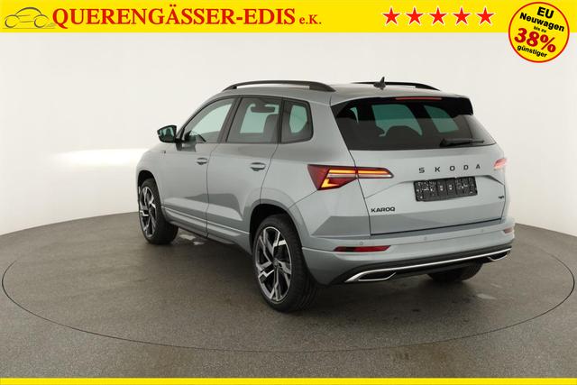 Skoda Karoq Sportline 4x4 2.0 TSI DSG Sportline, Pano, AHK, Navi, Matrix, Side, Winter, 5 J.-Garantie 
