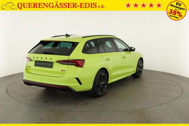 Skoda Octavia Combi 2.0 TSI 195 kW RS DSG, Standheizung, AHK, Navi, Matrix, Side, Winter, 5 J.-Garantie 