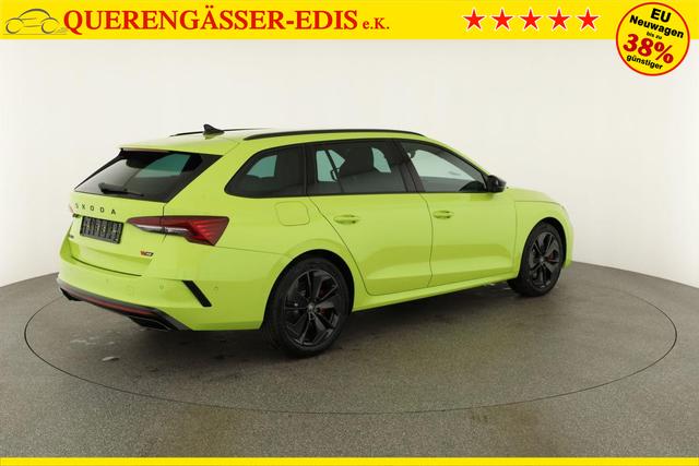 Skoda Octavia Combi 2.0 TSI 195 kW RS DSG, Standheizung, AHK, Navi, Matrix, Side, Winter, 5 J.-Garantie 