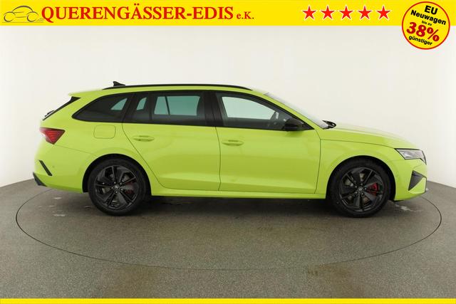 Skoda Octavia Combi 2.0 TSI 195 kW RS DSG, Standheizung, AHK, Navi, Matrix, Side, Winter, 5 J.-Garantie 