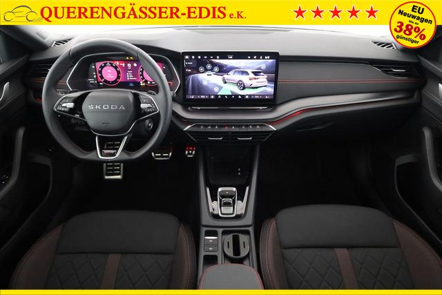Skoda Octavia Combi 2.0 TSI 195 kW RS DSG, Pano, Standheizung, AHK, Navi, Matrix, Canton, Side, Winter, 5 J.-Garantie 