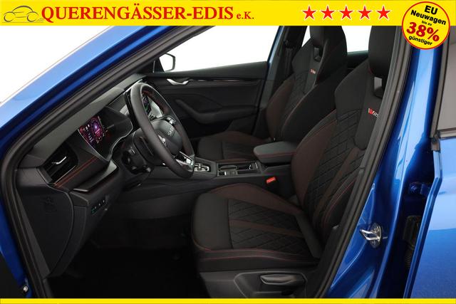 Skoda Octavia Combi 2.0 TSI 195 kW RS DSG, Pano, Standheizung, AHK, Navi, Matrix, Canton, Side, Winter, 5 J.-Garantie 