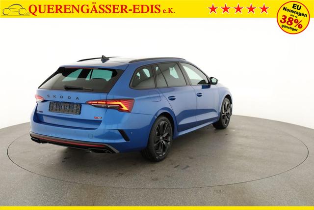 Skoda Octavia Combi 2.0 TSI 195 kW RS DSG, Pano, Standheizung, AHK, Navi, Matrix, Canton, Side, Winter, 5 J.-Garantie 
